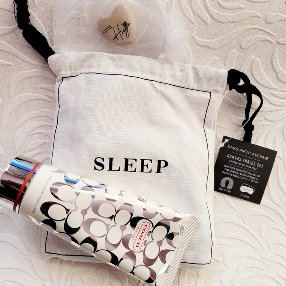 Saks Fifth Ave Sleep Set Coach Lotion Bundle - Picture 3 of 10